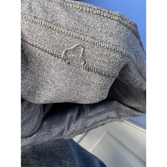 Lululemon Mid-Rise Cropped Leggings Womens 4 Gray Capris hiking outdoors - Picture 11 of 11